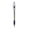 R.s.v.p. Ballpoint Pen, Stick, Medium 1 Mm, Blue Ink, Clear/Blue Barrel, Dozen