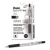 R.s.v.p. Rt Ballpoint Pen, Retractable, Medium 1 Mm, Black Ink, Clear Barrel, Dozen