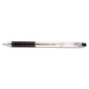 R.s.v.p. Rt Ballpoint Pen, Retractable, Medium 1 Mm, Black Ink, Clear Barrel, Dozen