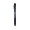 Energel-X Gel Pen, Retractable, Medium 0.7 Mm, Black Ink, Smoke/Black Barrel, 24/Pack