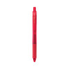 Energel-X Gel Pen, Retractable, Medium 0.7 Mm, Red Ink, Translucent Red/Red Barrel, Dozen