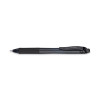Energel-X Gel Pen, Retractable, Bold 1 Mm, Black Ink, Smoke/Black Barrel, Dozen