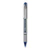Energel Nv Gel Pen, Stick, Medium 0.7 Mm, Blue Ink, Gray/Black/Blue Barrel, Dozen