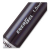 Energel Nv Gel Pen, Stick, Bold 1 Mm, Blue Ink, Gray/Blue Barrel, Dozen