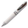 Energel Rtx Gel Pen, Retractable, Medium 0.7 Mm, Black Ink, Smoke/Gray Barrel