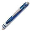 Energel Rtx Gel Pen, Retractable, Fine 0.5 Mm, Blue Ink, White/Translucent Blue Barrel