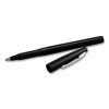Rolling Writer Rollerball Pen, Stick, Medium 0.8 Mm, Black Ink, Black Barrel, Dozen