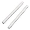 Clic Eraser Refills For Pentel Clic Erasers, Cylindrical Rod, White, 2/Pack