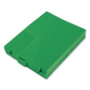 Colored Poly End Tab "Out" Guides, 1/3-Cut: Center Position, For Letter Size Files, Green, 50/Box