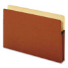 Standard Expanding File Pockets, 1.75" Expansion, Legal Size, Redrope, 25/Box