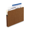 Standard Expanding File Pockets, 3.5" Expansion, Letter Size, Redrope, 25/Box