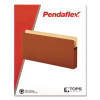Standard Expanding File Pockets, 5.25" Expansion, Legal Size, Redrope, 10/Box