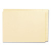 Manila Conversion Folders, Straight Tabs, Letter Size, 0.75" Expansion, Manila, 100/Box
