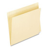 Manila Conversion Folders, Straight Tabs, Letter Size, 0.75" Expansion, Manila, 100/Box