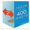Extra Capacity Reinforced Hanging File Folders With Box Bottom, 2" Capacity, Legal Size, 1/5-Cut Tabs, Blue, 25/Box
