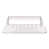Transparent Colored Tabs For Hanging File Folders, 1/5-Cut, Clear, 2" Wide, 25/Pack