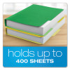 Double Stuff File Folders, 1/3-Cut Tabs: Assorted, Letter Size, Assorted Colors, 50/Pack