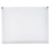 Poly Zip Envelope, Zipper Closure, 10 X 13, Clear, 5/Pack