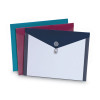 Poly Envelopes, Letter Size, Assorted Colors, 4/Pack