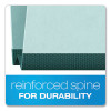 Pressboard Expanding File Folders, 1/3-Cut Tabs: Assorted, Letter Size, 1" Expansion, Blue, 25/Box