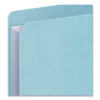Pressboard Expanding File Folders, Straight Tabs, Legal Size, 1" Expansion, Blue, 25/Box