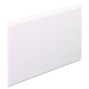 Self-Adhesive Pockets, 8" x 5", Clear Front/White Back, 100/Box