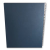 Expanding Desk File, 42 Dividers, Month/Date Index, Letter Size, Dark Blue Cover
