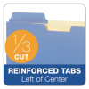 File Folder Pocket, 0.75" Expansion, Letter Size, Assorted Colors, 10/Pack