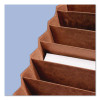 Kraft Indexed Expanding File, 31 Sections, Elastic Cord Closure, 1/15-Cut Tabs, Legal Size, Brown