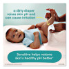 Sensitive Baby Wipes, 1-Ply, 6.7 x 7, Unscented, White, 84/Pack, 7/Carton