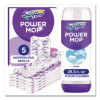 Powermop Cleaning Solution And Pads Refill Pack, Lavender, 25.3 Oz Bottle And 5 Pads Per Pack, 4 Packs/Carton