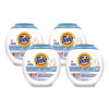 Pods Laundry Detergent, Free And Gentle, He Compatible, 56 Oz Tub, 76 Pacs/Tub, 4 Tubs/Carton