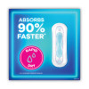 Ultra Thin Pads, Size 2, Super Long, Super Absorbency, 40/Pack, 6 Packs/Carton