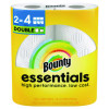 Essentials Select-A-Size Kitchen Roll Paper Towels, 2-Ply, White, 108 Sheets/Roll, 2/Pack, 8 Packs/Carton