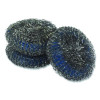 Ultra Steel Scrubbers, Gray/Silver, 3/Pack
