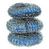 Ultra Steel Scrubbers, Gray/Silver, 3/Pack