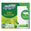 Dry Refill Cloths. 8 x 10.4, White, 32 Box, 4 Boxes/Carton
