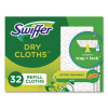 Dry Refill Cloths. 8 x 10.4, White, 32 Box, 4 Boxes/Carton