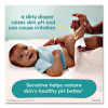 Sensitive Baby Wipes, 1-Ply, 6.8 x 7, Unscented, White, 56/Pack