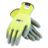 G-Tek Kev Cut-Resistant Seamless-Knit Gloves, En388: 4231, Medium (Size 8), Yellow/Gray, 12 Pairs