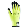 Kev Seamless Knit Kevlar Gloves, En388: 3X21B, Medium, Yellow/Black, 12 Pairs