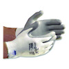 Great White 3Gx Seamless Knit Dyneema Diamond Blended Gloves, En388: 4542, X-Large, White/Gray, Pair