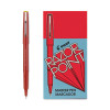 Razor Point Fine Line Porous Point Pen, Stick, Extra-Fine 0.3 Mm, Red Ink, Red Barrel, Dozen