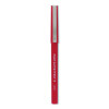 Razor Point Ii Super Fine Line Porous Point Pen, Stick, Super-Fine 0.2 Mm, Red Ink, Red Barrel, Dozen
