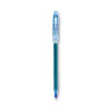 Neo-Gel Gel Pen, Stick, Fine 0.7 Mm, Blue Ink, Translucent Blue Barrel, Dozen