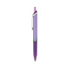 Precise V7Rt Rollerball Pen, Retractable, Fine 0.7 Mm, Purple Ink, Purple Barrel