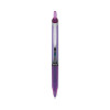 Precise V7Rt Rollerball Pen, Retractable, Fine 0.7 Mm, Purple Ink, Purple Barrel