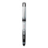 Vball Rt Liquid Ink Rollerball Pen, Retractable, Extra-Fine 0.5 Mm, Black Ink, Black/White Barrel