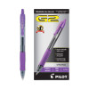 G2 Premium Gel Pen, Retractable, Fine 0.7 Mm, Purple Ink, Smoke/Purple Barrel, Dozen