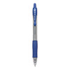 G2 Premium Gel Pen Convenience Pack, Retractable, Extra-Fine 0.38 Mm, Blue Ink, Smoke/Blue Barrel, Dozen